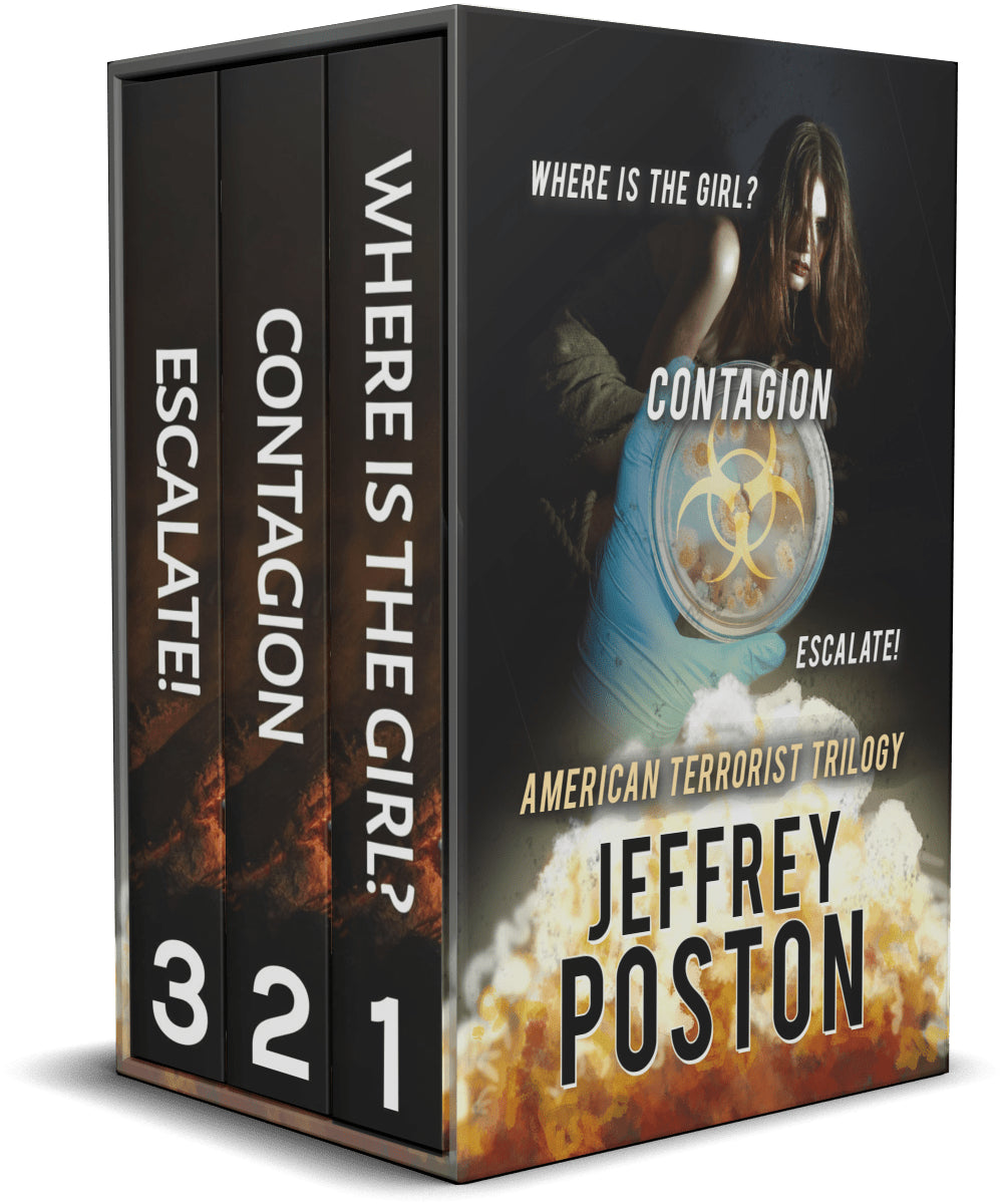 American Terrorist Trilogy: ebook AND audiobook versions